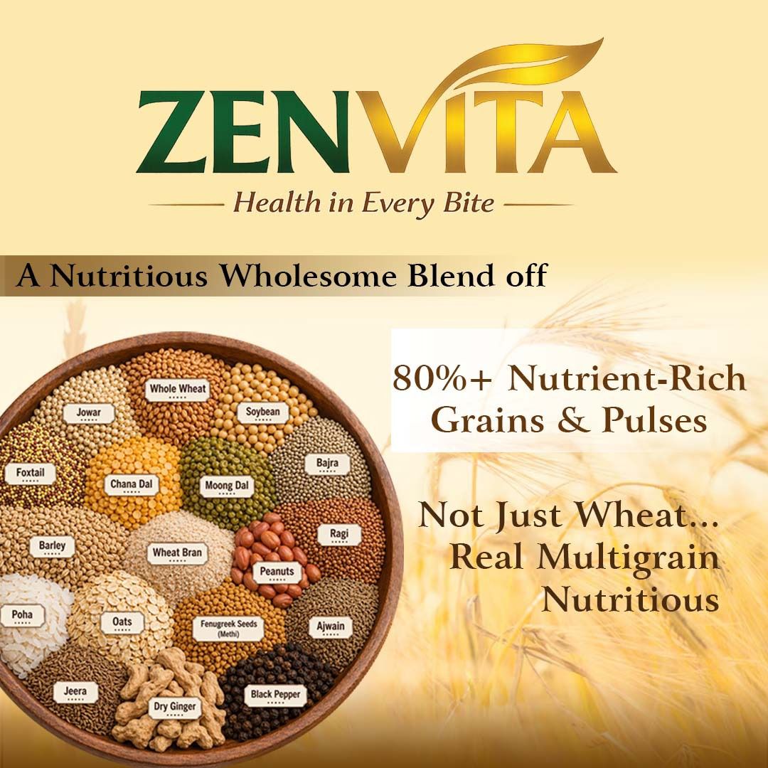 Zenvita Soy-Free Multigrain Atta - Image 10